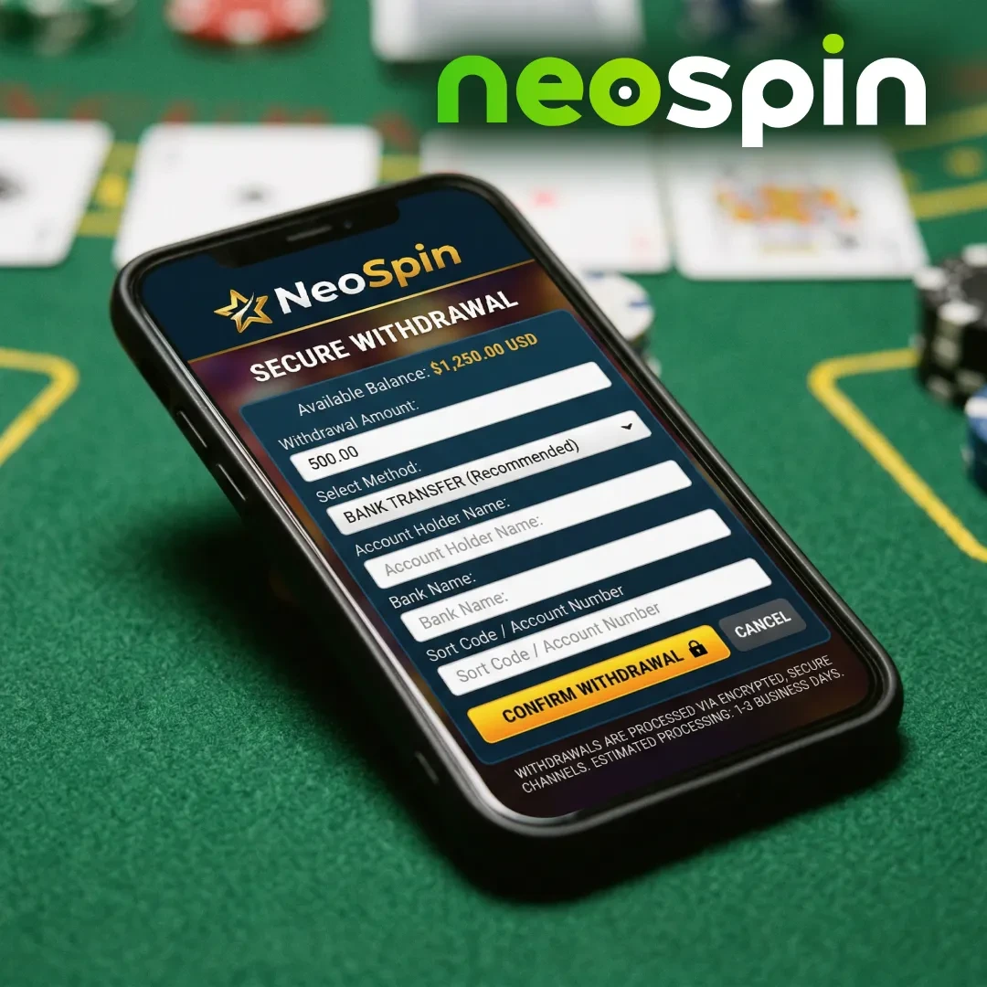 NeoSpin Casino Withdrawal